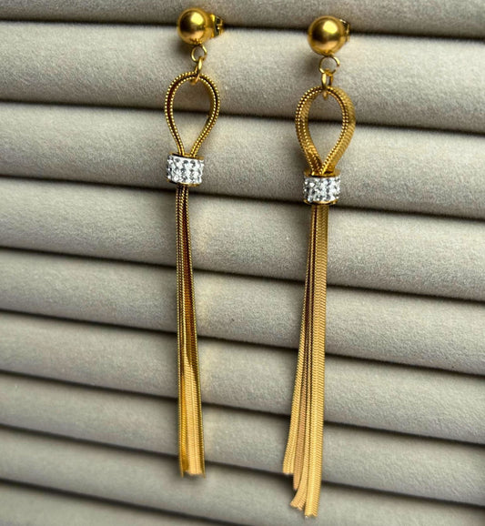 Bend and Bling Earring