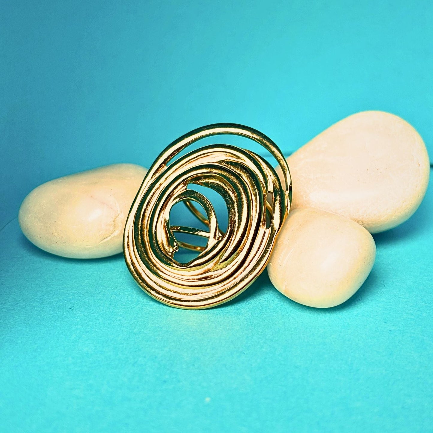 Jalebi Twirl Ring