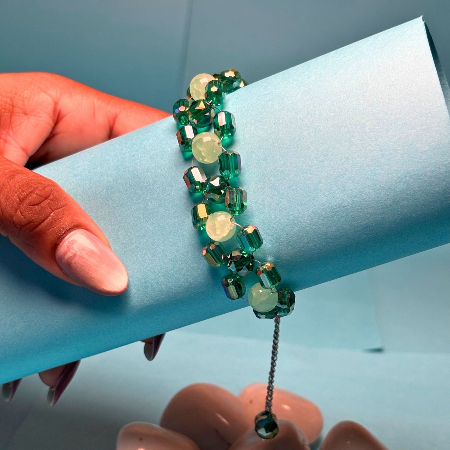 Crystal Vein Bracelet