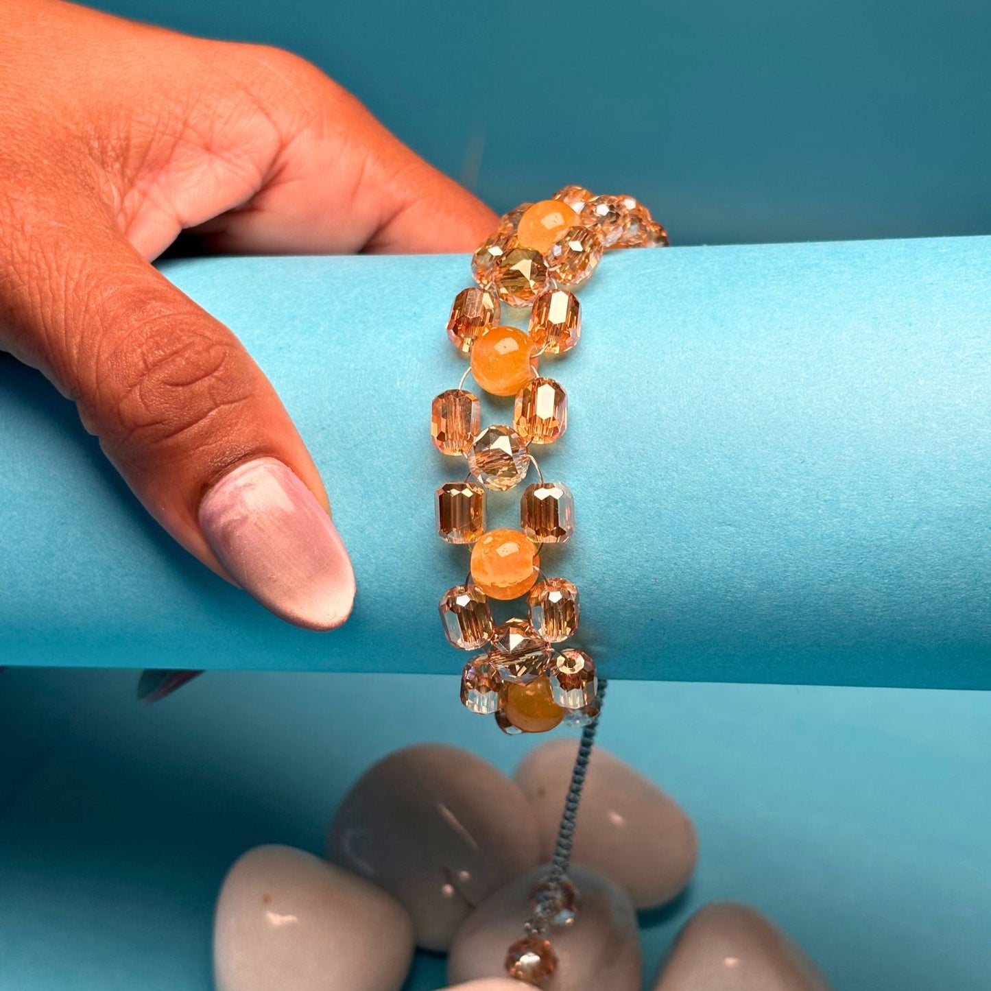 Crystal Vein Bracelet