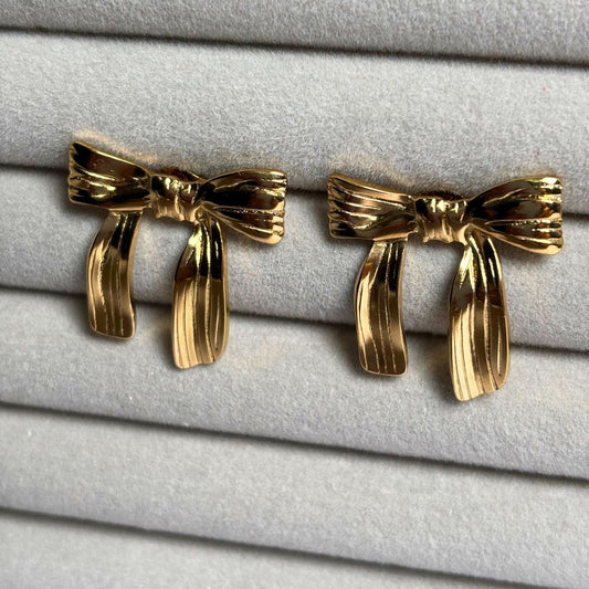Call Me Bow Small Earring