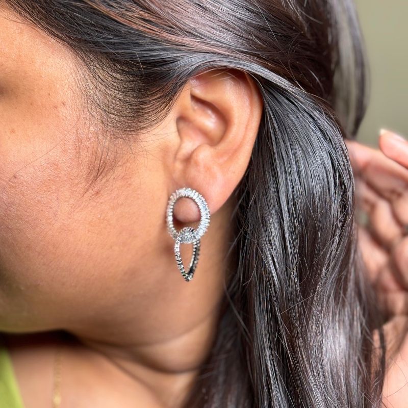 Circle of Shaq Earring