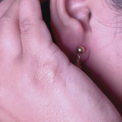 Bend and Bling Earring